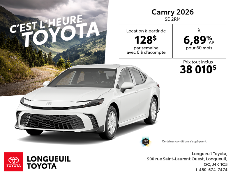Toyota Camry Hybrid 2026