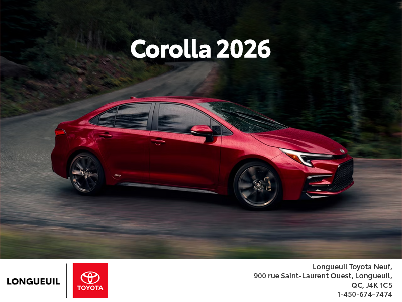 Toyota Corolla 2026