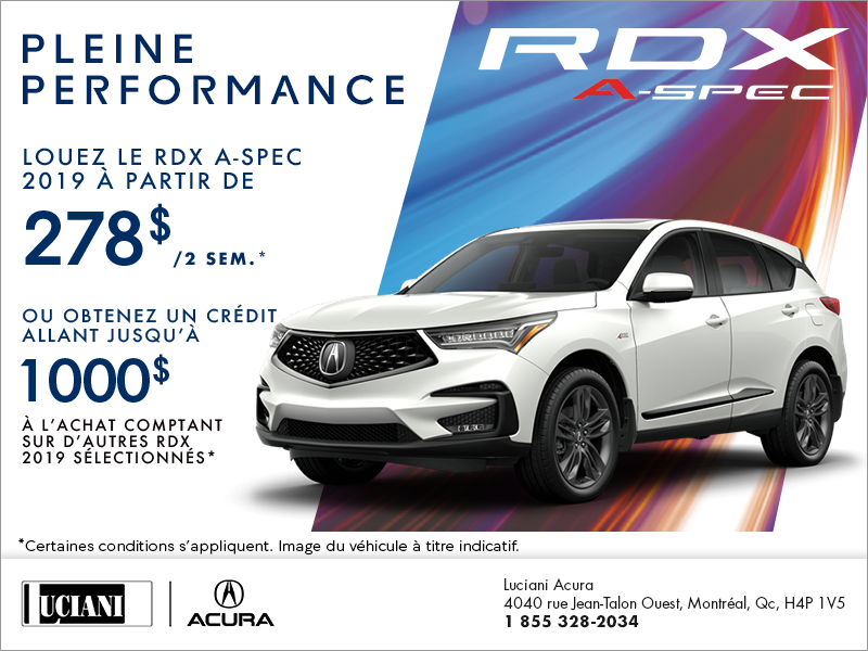 Acura RDX 2019