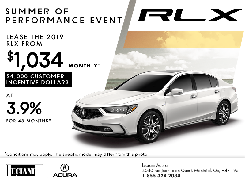 2019 Acura RLX