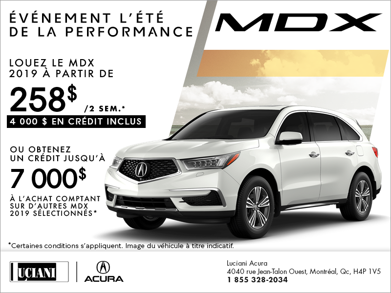 Acura MDX 2019