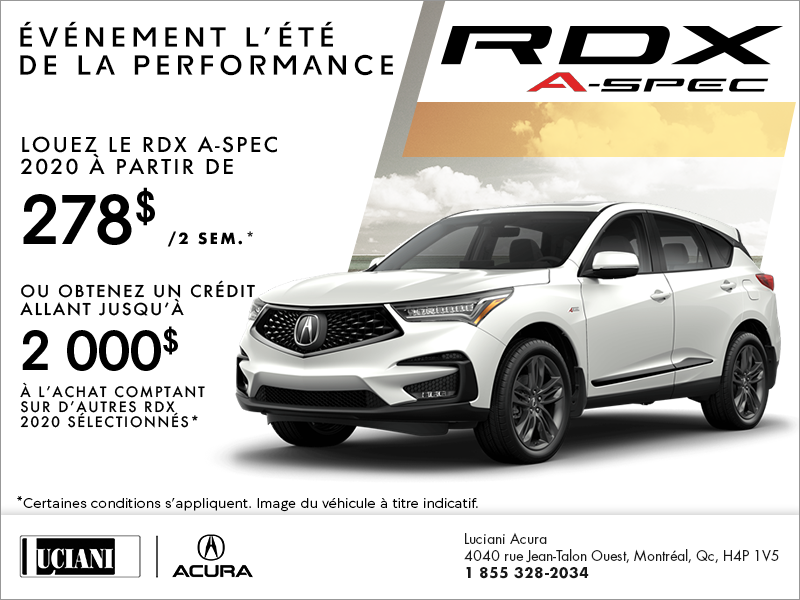 Acura RDX 2020