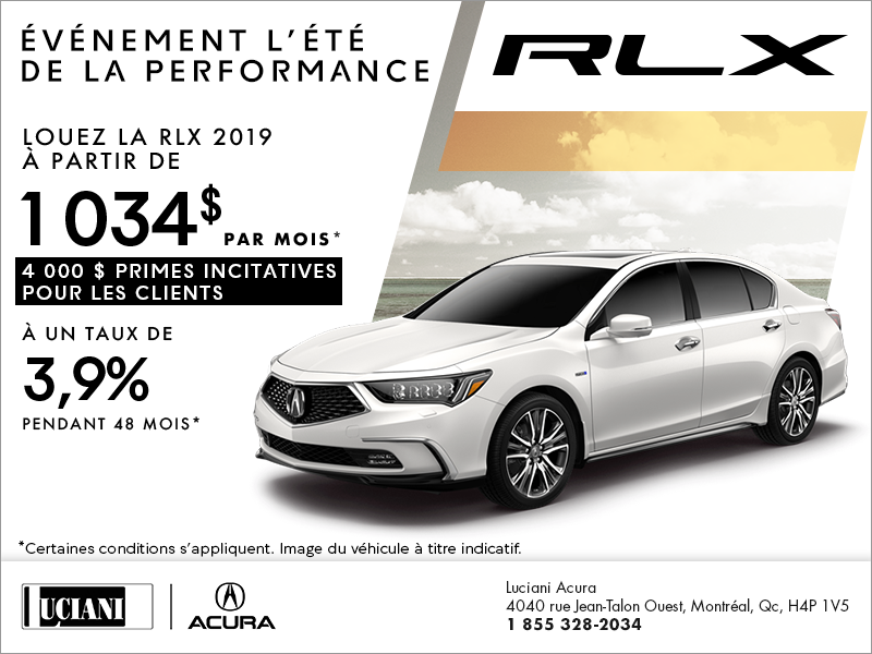 Acura RLX 2019