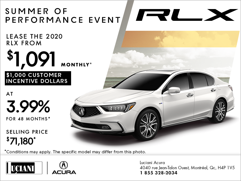 2020 Acura RLX