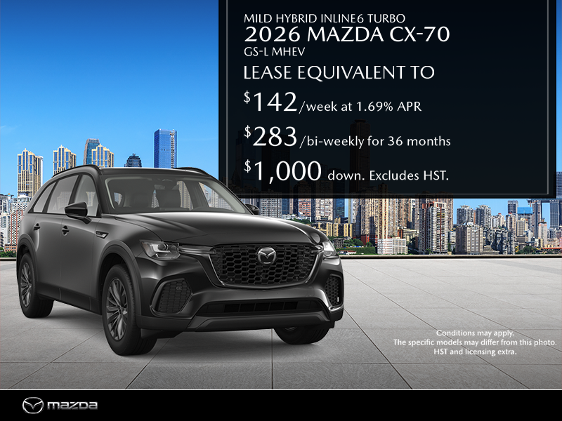 2026 Mazda CX-70 Mild Hybrid