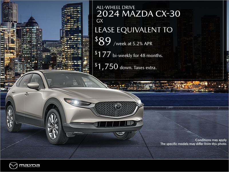 Get the 2024 Mazda CX-30