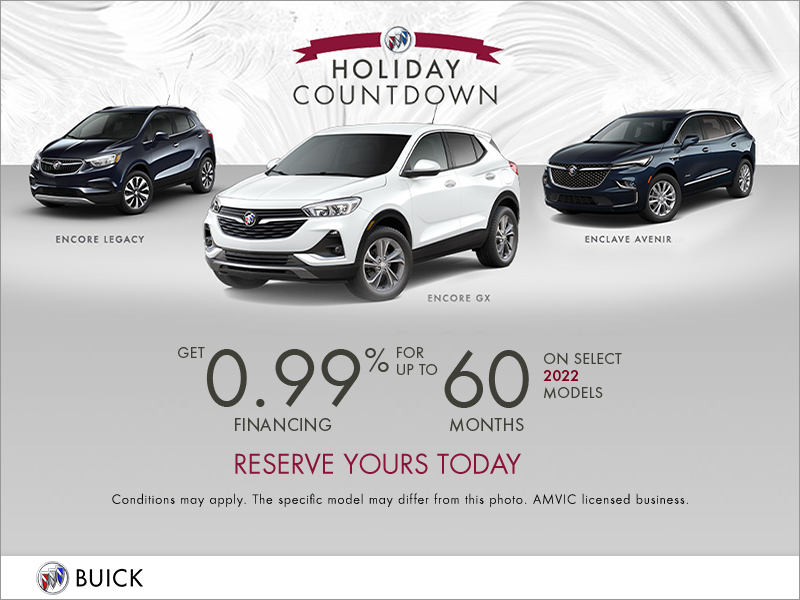 Buick Holiday countdown Event