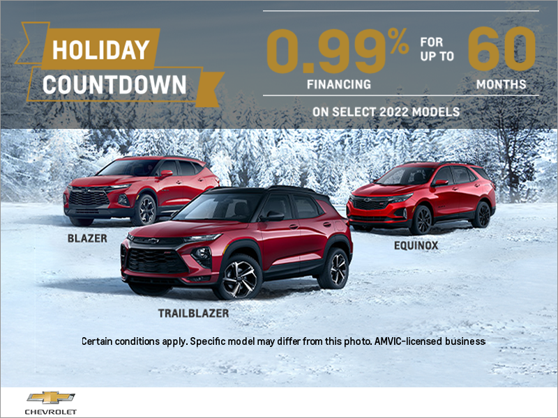 Chevrolet Holiday Countdown Event