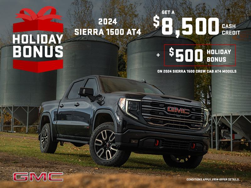 The 2024 GMC Sierra 1500 AT4