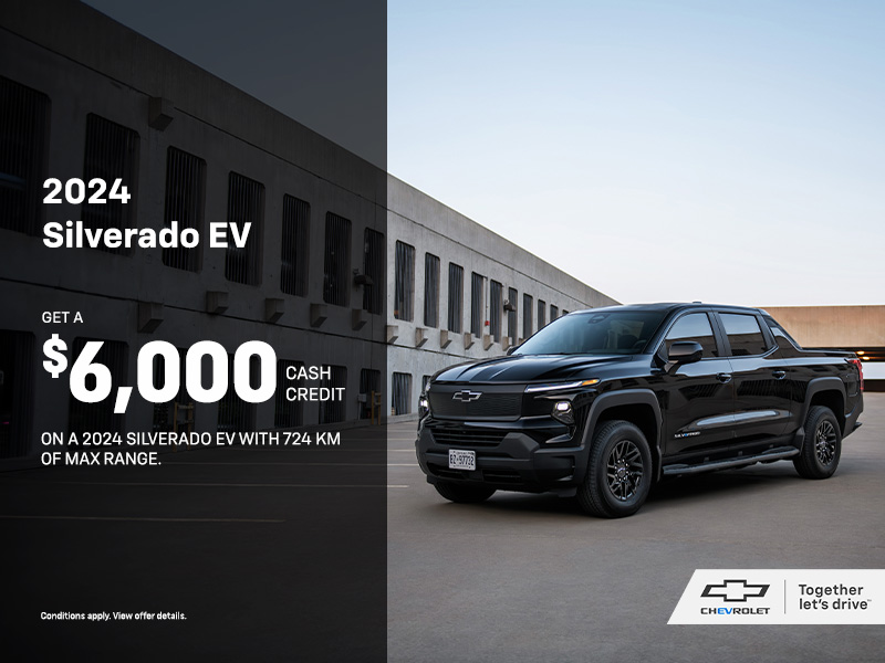 Get the 2024 Chevrolet Silverado EV