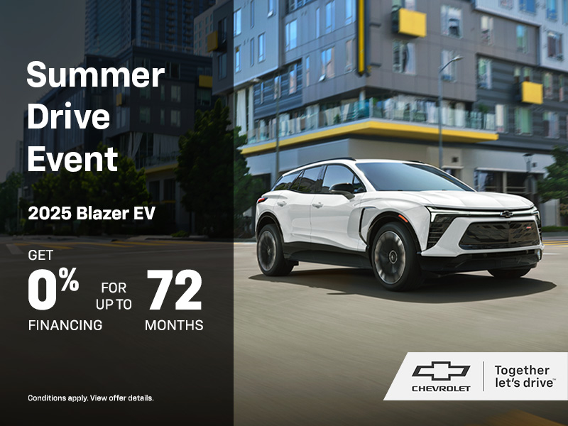 Get the 2024 Chevrolet Blazer EV