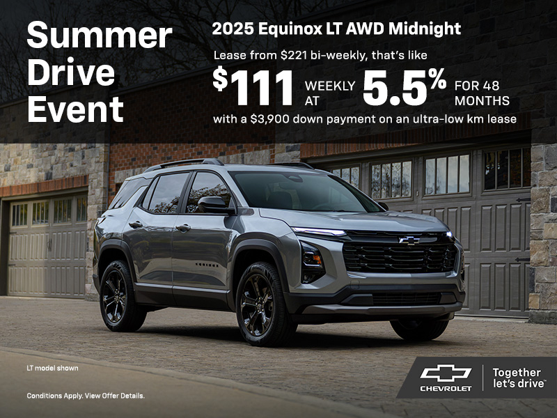 Get the 2025 Chevrolet Equinox