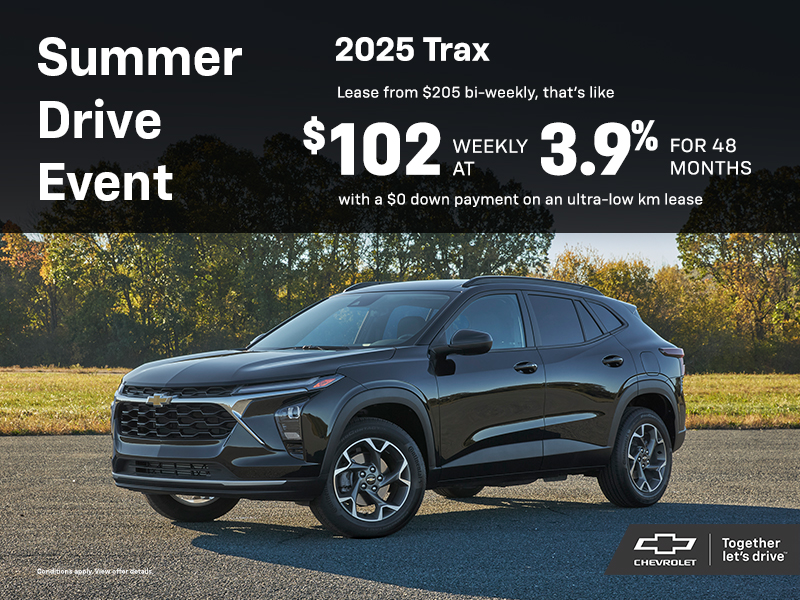 The 2025 Chevrolet Trax