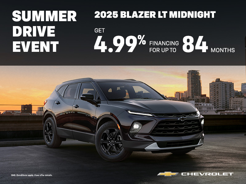 Get the 2025 Chevrolet Blazer