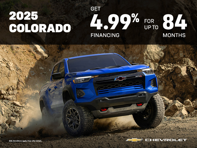 Get the 2025 Chevrolet Colorado
