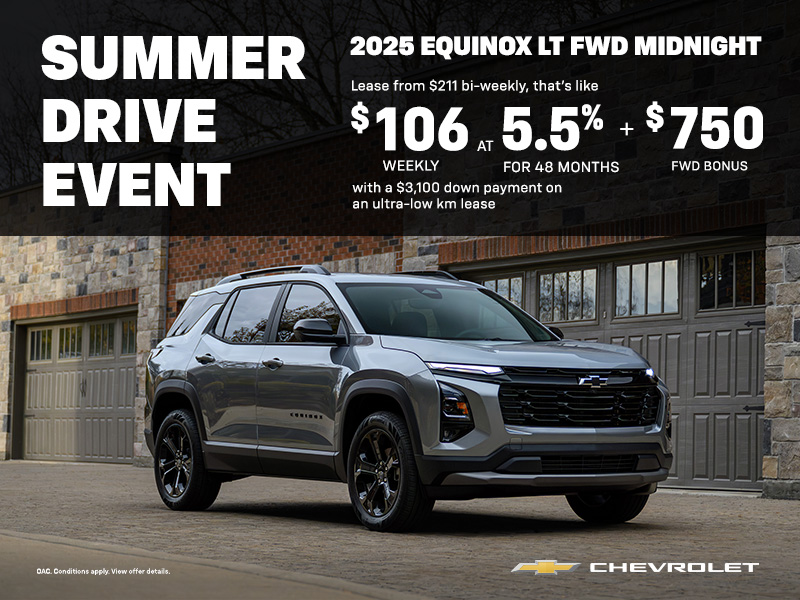Get the 2025 Chevrolet Equinox