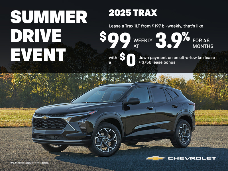 The 2025 Chevrolet Trax
