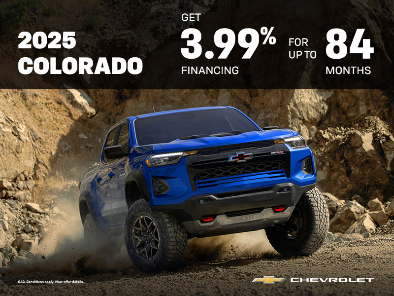 Get the 2025 Chevrolet Colorado