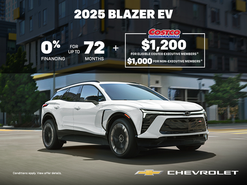 Get the 2024 Chevrolet Blazer EV