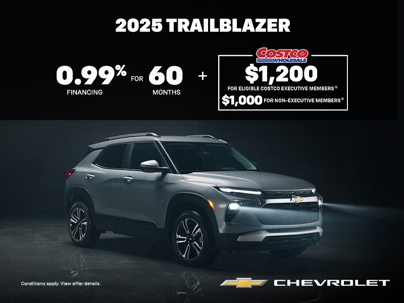 Get the 2025 Chevrolet Trailblazer