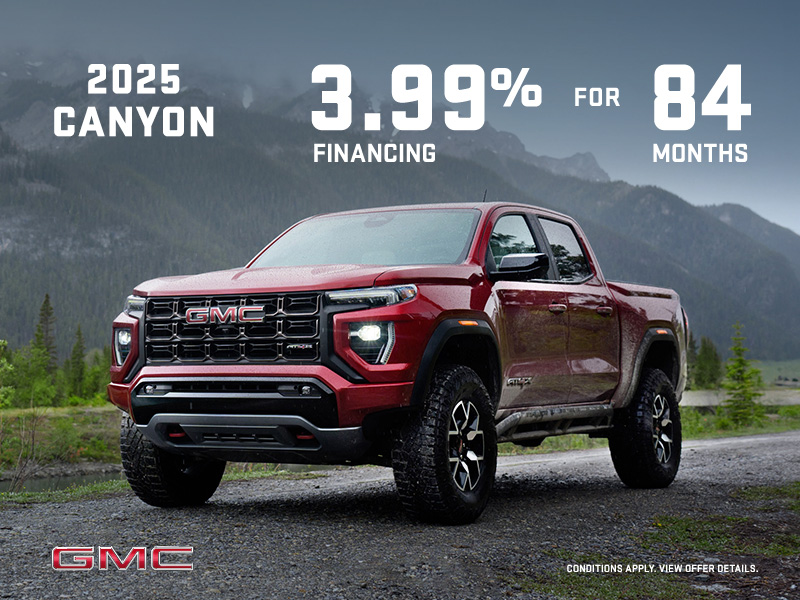 The 2025 GMC Canyon