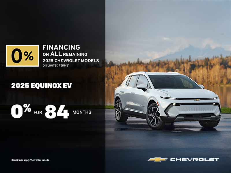 Get the 2025 Chevrolet Equinox EV