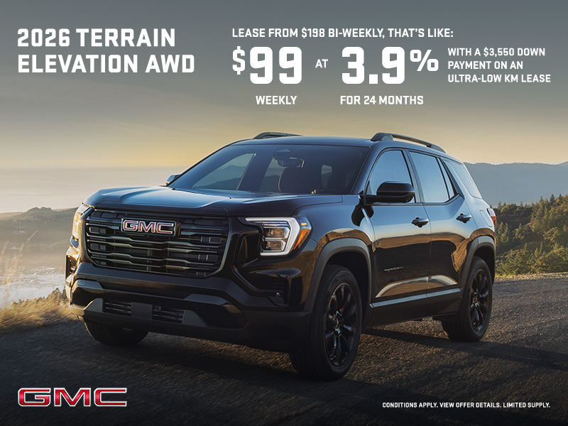 The 2026 GMC Terrain