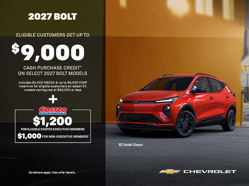 Get the 2027 Chevrolet Bolt