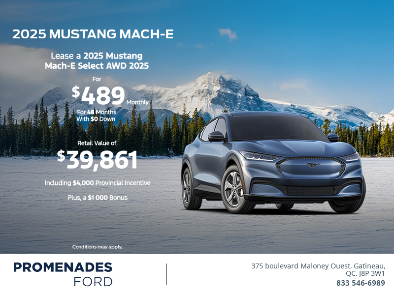 2025 Ford Mustang Mach-E