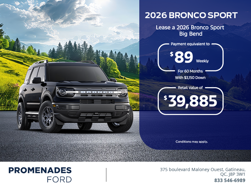 2026 Ford Bronco Sport