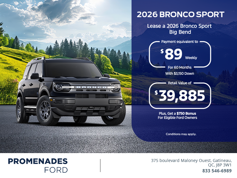 2026 Ford Bronco Sport