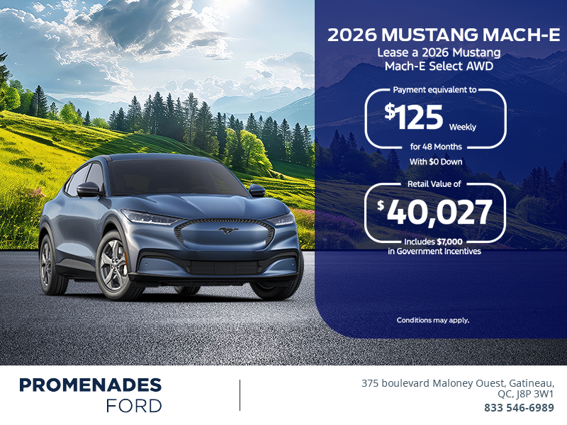 2026 Ford Mustang Mach-E