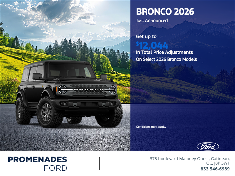 2026 Ford Bronco 4 doors