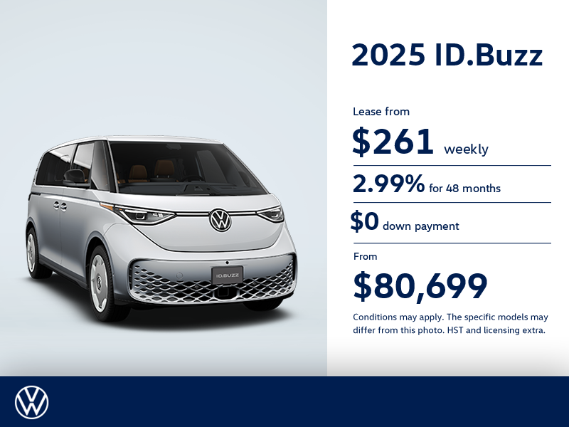 Get the 2025 Volkswagen ID.Buzz