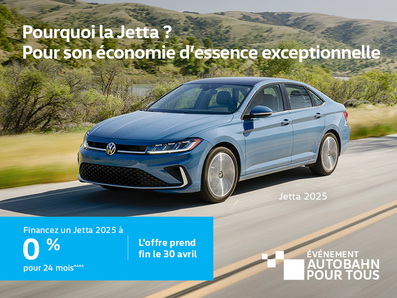 Procurez-vous la Volkswagen Jetta 2025
