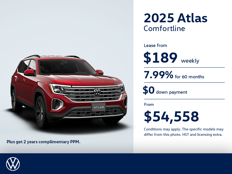 Get the 2025 Volkswagen Atlas
