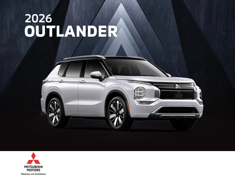 Get the 2026 Mitsubishi Outlander