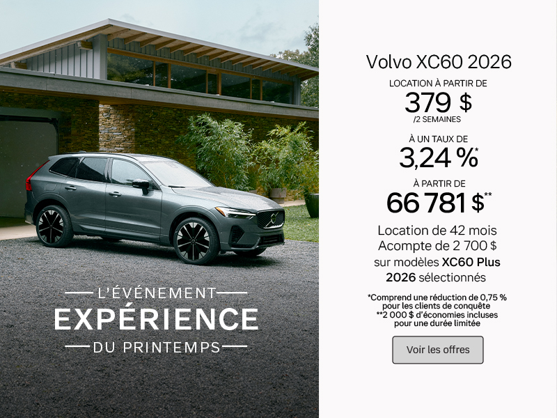Le Volvo XC60 2026