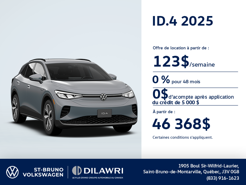 Procurez-vous la ID.4 2025