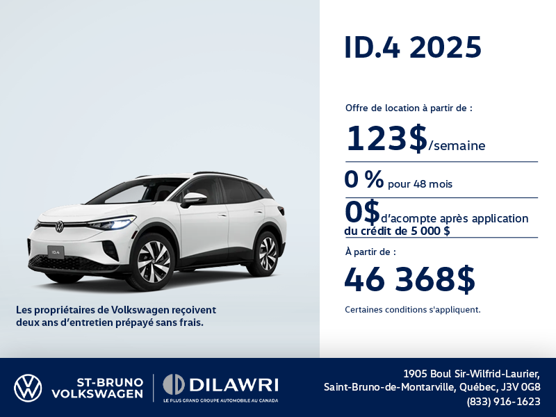 Procurez-vous la ID.4 2025