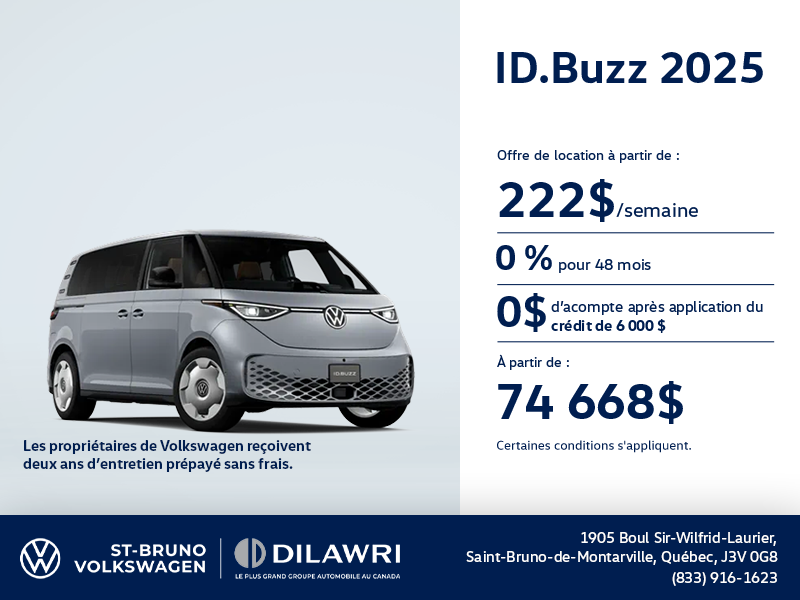 Procurez-vous la ID.BUZZ 2025