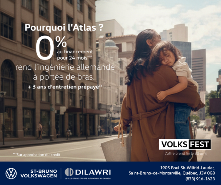 Procurez-vous le Volkswagen Atlas 2026