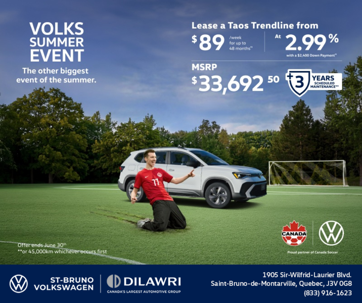 Get the 2026 Volkswagen Taos