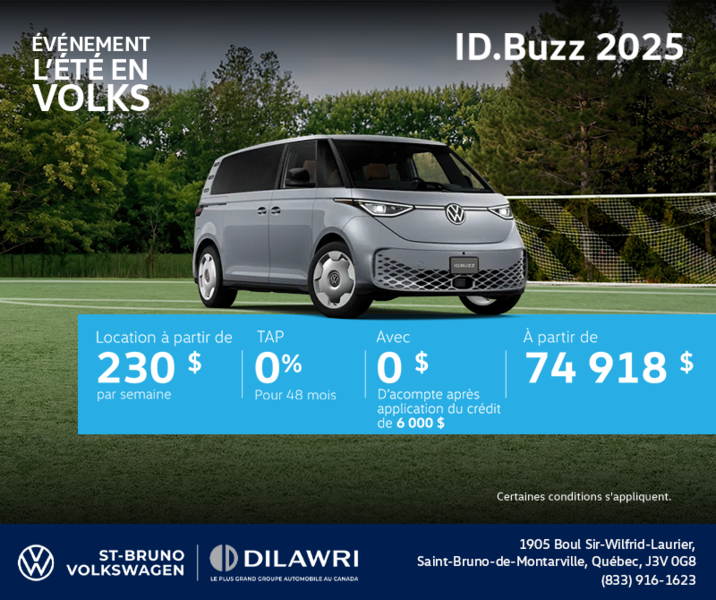 Procurez-vous la ID.BUZZ 2025