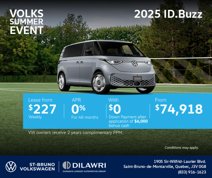 2025 Volkswagen ID. Buzz