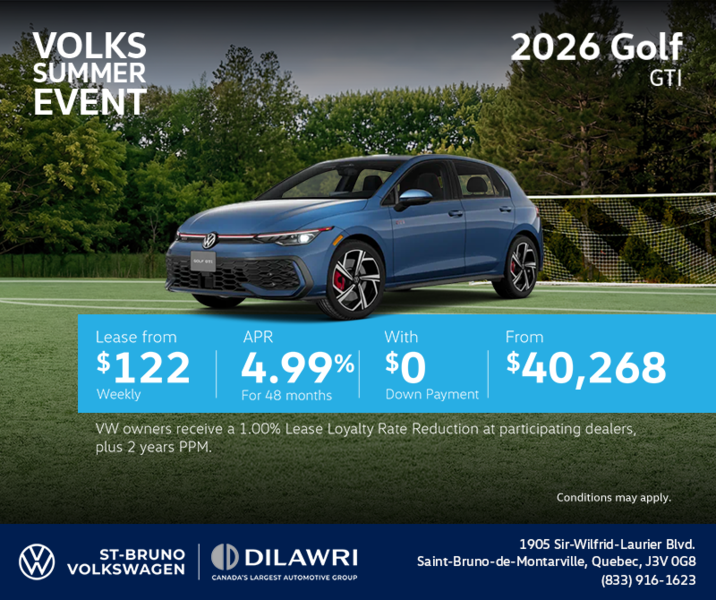 2026 Volkswagen Golf GTI