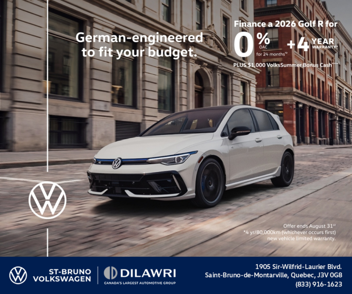 Get the 2026 Volkswagen Golf R