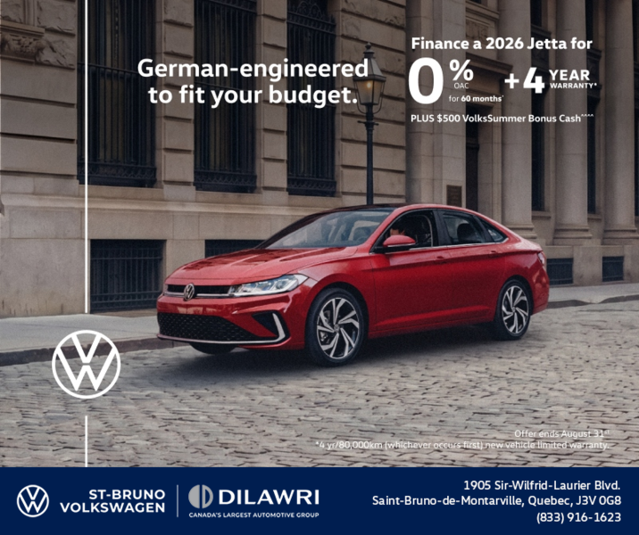 Get the 2026 Volkswagen Jetta
