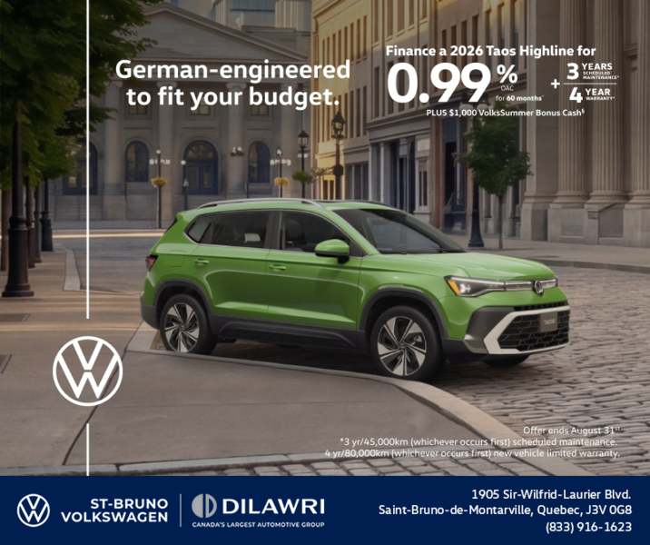 Get the 2026 Volkswagen Taos