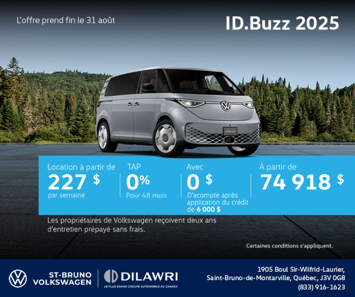 Volkswagen ID. Buzz 2025